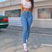 High-Stretch Skinny Jeans For Women - Classic Blue/Black/Deep Wash Denim Pencil Pants (XS-8XL)_mkmklike.com