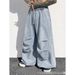 Unisex Oversized Denim Pants – High Street Distressed Jeans For Streetwear Looks (S-3xl) Effortless Styling_mkmklike.com