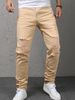 Distressed High Street Skinny Jeans For Women - Slim Fit Stretch-Free Denim Pants With Ripped Details_mkmklike.com