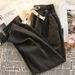 Men's Trendy Stylish Summer Thin Loose Straight Leg Jeans Unique Design Casual Classic Fit Blue Denim_mkmklike.com