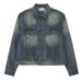 Loom European And American Design Vintage Denim Jacket Set Heavy Craftsmanship Retro Washed Detachable Strap Jeans_mkmklike.com