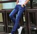 Men's Clothing Spring And Autumn Jeans For Men Korean Style Trendy Elastic Slim Fit Casual Pants Men's Elastic Work Trousers_mkmklike.com