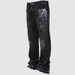Men's Denim Straight Pants European And American Street Elastic Denim Straight_mkmklike.com