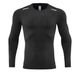 Men's Clothing Long-Sleeved Tights Breathable High-Elastic Quick-Drying Tops Running Fitness Training Clothes Sports Long Sleeves_mkmklike.com
