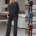 Women's Clothing hot-selling new European and American fashion solid color loose casual irregular suit_mkmklike.com