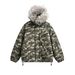 EON MODISH 2024 Autumn New American Street Style Loose Furry Collar Camouflage Cotton Jacket_mkmklike.com
