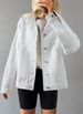 Oversized Denim Jacket For Women – Classic Loose Fit, Long Sleeve, Multiple Colors (Black, Navy, Light Blue, White) – Casual & Streetwear Essential_mkmklike.com