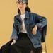 Chicco Plus Size Jacket Women Korean Style Spring Autumn Mid-Length Versatile Loose Denim Coat_mkmklike.com
