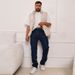 Men's Slim Fit Casual Jeans Loose Straight Leg Trousers Long Pants For Summer_mkmklike.com