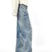 Lightning Crack Wash Jeans – Vintage High-Street Denim With Button Fly (Men’s, Blue, Straight Fit)_mkmklike.com