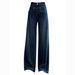 ELLE Fashionable Straight-Leg Jeans For Women, Autumn And Winter Hot Style, Fleece-Lined, Thickened, Loose Design, Slimming_mkmklike.com