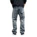 Men's Clothing High End Retro Ripped Jeans Men's Trendy Brand Personalized Scratched Patches Embroidered Slim Straight Pants Men's Spring And Autumn_mkmklike.com