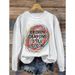 Women's Clothing round neck printed sweatshirts spring and autumn hot selling casual all match long sleeved men's and women's tops_mkmklike.com