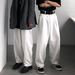 Men's Clothing Oversize High Waist Loose Ins Retro Lazy Casual Wide Leg Denim Mopping Trousers For Men And Women_mkmklike.com
