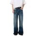 Retro American Style Loose Fit Jeans For Men, Vintage Washed Denim Pants, High-End Niche Design, Trendy & Stylish Casual Trousers_mkmklike.com