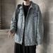 Loom Ins Dark European American High Street Hip-Hop Trendy Brand Couple Loose Casual Denim Jacket Coat Men's Spring And_mkmklike.com