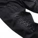 Men's Clothing Embroidered Denim Black Slim Fit Embroidered Ripped Jeans - Distressed Black Denim Pants With Artistic Stitching & Stretch Comfort_mkmklike.com