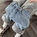 Thickened Narrow Wide-leg Fleece-lined Straight Jeans Women, Warm Winter New Style, Height-enhancing Pants, Floor-length_mkmklike.com