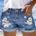 2023 European and American women's street hipster summer denim shorts feminine hot pants_mkmklike.com