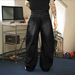 "Men's Vintage Flared Jeans – Retro 70s Wide-Leg Denim Pants With High Waist & Distressed Wash, Streetwear Staple For Casual & Night Out"_mkmklike.com