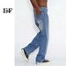 EF JEANS | 2023 Summer New Product Straight Loose And Thin Drape Floor Trousers Versatile Jeans Men And Women_mkmklike.com