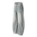 Washed Vintage Three-Dimensional Cat Whiskers American Style Slightly Flared Jeans For Men And Women 2025 Casual Pants_mkmklike.com