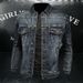 Loom 2023 Autumn Multi-Pocket Line Sense Turn-Down Collar Denim Jacket Niche Versatile European Style Coat For Men DT79330_mkmklike.com