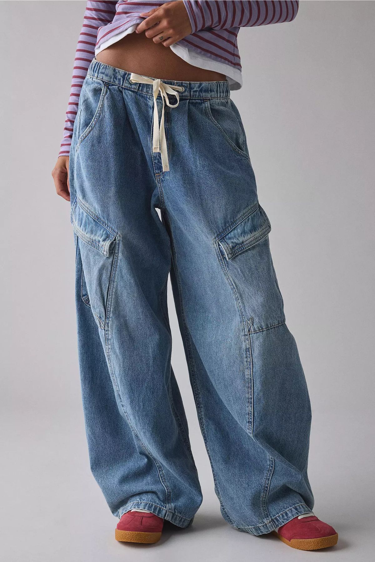 Women's Clothing Spring Street Style Casual Loose Jeans For Women_mkmklike.com