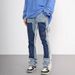 Men’s Clothing Casual Fashion All-match Men's Jeans Slim Slim Foot Jeans_mkmklike.com