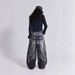 Unisex Y2K Vintage Washed Jeans – High Street Retro Straight-Leg Pants With Distressed Details, 90s Grunge Aesthetic (Black)_mkmklike.com