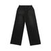Women's Clothing new hot girl high end black cat whisker straight jeans simple and versatile_mkmklike.com