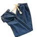 Men's Trendy Stylish Summer Thin Loose Straight Leg Jeans Unique Design Casual Classic Fit Blue Denim_mkmklike.com