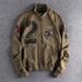 American Retro Stand Coll Jacket Trendy Embroidered Micro Badge Casual Sweatshirt Men's Autumn Winter Workwe_mkmklike.com