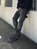 Men's Clothing 25 High-street Black Fashion Trendy Men's Jeans, Slim Fit, Stretch Design._mkmklike.com