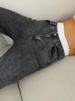 Women’s Tall Flared Jeans – High-Waisted Cotton Denim With Vintage Grey Wash_mkmklike.com
