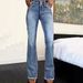Women's Clothing Women's Slim Fit Stretch Jeans Embroidered Curve Stretch Denim Jeans For Formal & Casual For Women_mkmklike.com