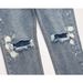 Men's Whiskered Jeans Trendy Hip Hop Hand Drawn Splatter Removal All Season Versatile Trousers New_mkmklike.com