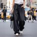 Men's Wide Leg Loose Fit Casual Retro Pants Curved Straight Leg Exclusive_mkmklike.com