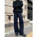 13oz Raw Selvedge Denim Jeans – A-Line Wide Leg Workwear Pants With Double-Knee Reinforcement (Unisex Heavyweight, Non-Stretch, Undyed Indigo)_mkmklike.com