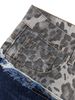 Retro Patchwork Leopard Print Jeans – 90s Hip-Hop Streetwear Baggy Pants For Men (S-XXL, Distressed Denim, Vintage Wide-Leg Trousers)_mkmklike.com