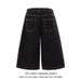 Summer New Style Men's Denim Shorts American Retro Versatile Simple Loose Straight Leg Wide Leg Slimming Casual_mkmklike.com