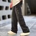 Men's Foreign Trade King Series Autumn Natural Whiskered Drape Jeans Washed Distressed Workwear Wide Leg Trousers_mkmklike.com