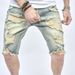 Men's Solid Color Casual Pocket Shorts_mkmklike.com
