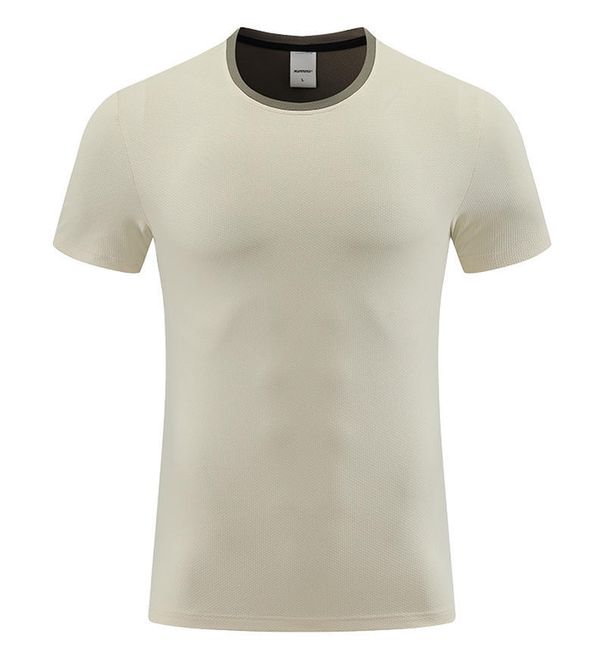 Men's Clothing Sports Short-Sleeved T-Shirts Casual Tops Fitness Training Clothes Quick-Drying Clothes Running_mkmklike.com
