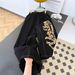 Women's High-Waisted Leopard Print Patchwork Denim Jeans American Style High Street Loose Fit Slimming Straight Leg Wide Leg Pants For Spring_mkmklike.com