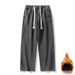 Men's Washed Wide-Leg Jeans – Streetwear Essential, Spring/Summer Loose Straight Fit Denim Pants In Vintage Wash_mkmklike.com