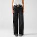 Women's Clothing Fashion Rhinestone Studded Wide Leg Jeans For Women Trendy European And American Style_mkmklike.com