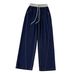Trendy Girl Closet Tencel High Waist Wide Leg Women 2025 Summer New Ice Silk Casual Soft Jeans Loose Slimming Women's Pants_mkmklike.com