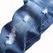 Men's Clothing Slim Fit Ripped Jeans Midweight Polyester Skinny Trousers Trendy Cropped Length Simple Design_mkmklike.com