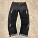 Men's Clothing European And American Men's Y2K Patchwork Painted Straight Leg Jeans_mkmklike.com